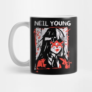 neil young gen z Mug